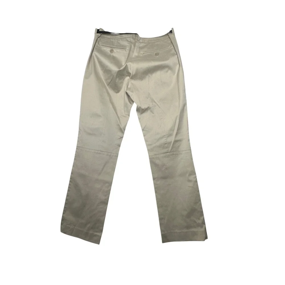 S Max Mara Beige Cotton Blend Stretch Trousers Pants Size 6 US 8 GB 40‎ IT
